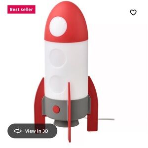 IKEA kids Rocket Night Light